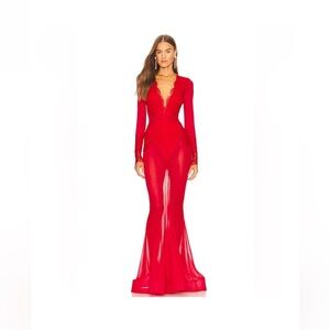 Michael Costello Martin gown Size S